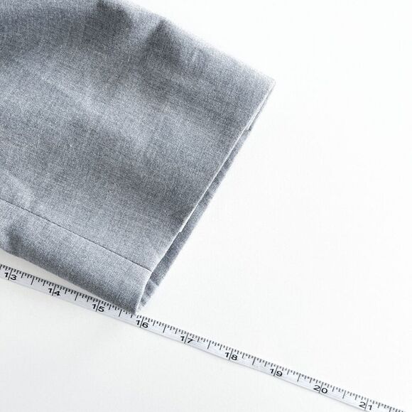 Banana Republic Mens Tailored Slim Two Button Sport Coat Jacket Gray Size 44 - Picture 8 of 8